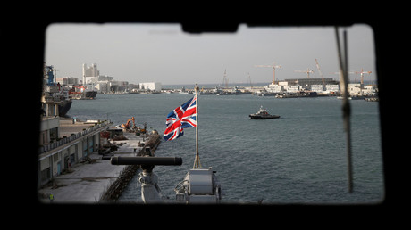 Queen honors British Navy’s new £3bn warship...despite government slashing military funding