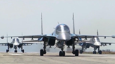 Missiles, warplanes & robots: Russian weaponry in Syrian military campaign (VIDEOS)
