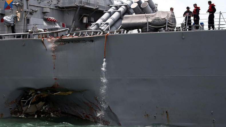 US Navy proposes more sleep & training for sailors after ‘avoidable’ ship collisions