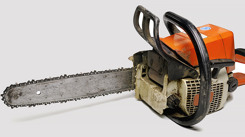 Chainsaw suicide: Police called to domestic brawl find gruesome scene