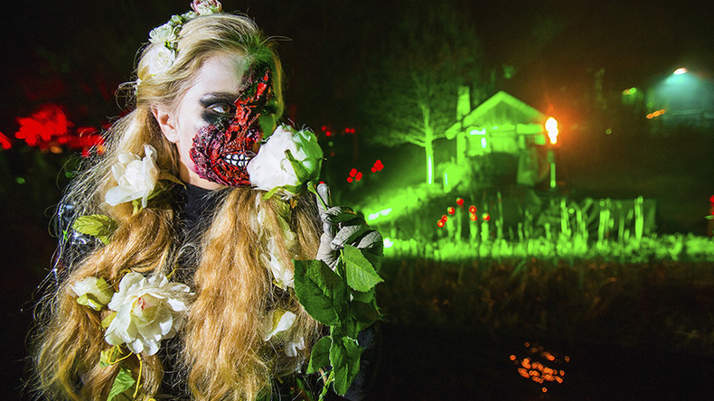 Zombie riot? Clashes with police turn festive celebrations into Halloween horror in Germany