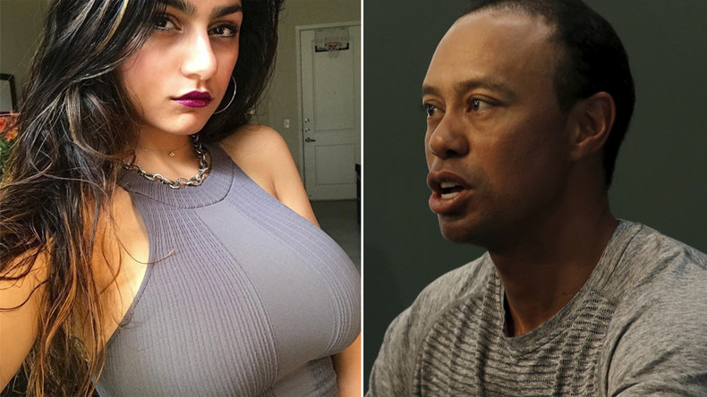 PornHub star Mia Khalifa blasts Tiger Woods’ planned comeback, telling him to play golf ‘like Trump’