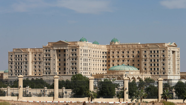 Image taken inside Ritz-Carlton hotel where Saudi royals reportedly held 