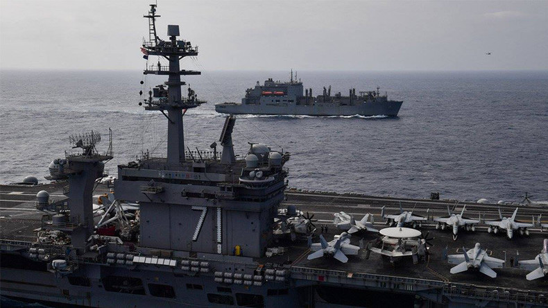 North Korea accuses Trump of ‘begging’ for nuclear war as rare US 3-carrier drills get underway