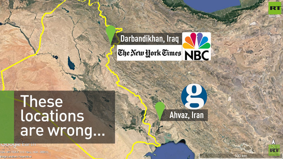 False news reports in NYT, Guardian & NBC following Iran-Iraq earthquake (VIDEO)