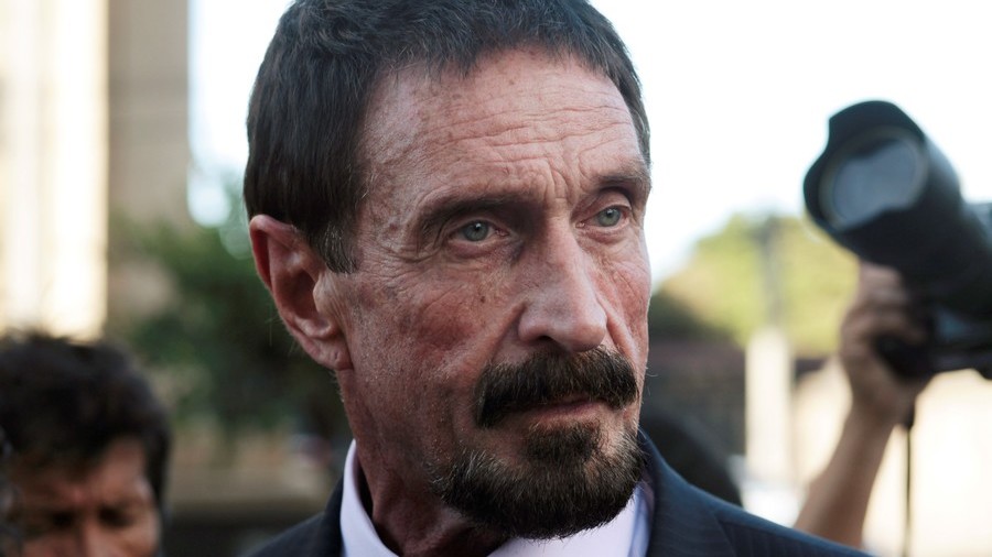 $1mn by 2020: John McAfee will still ‘eat his own d*ck’ if he’s wrong about Bitcoin