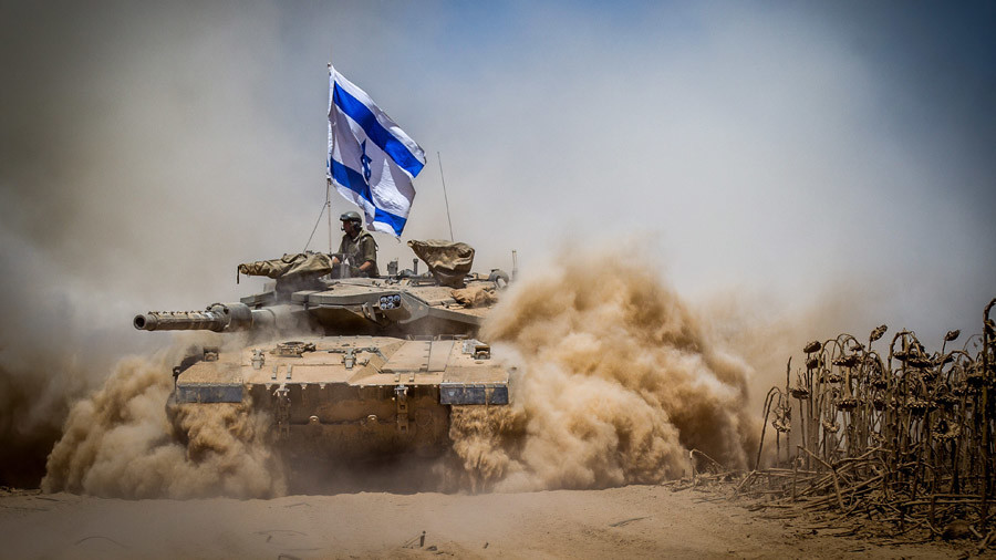 IDF tanks & jets attack Hamas positions following mortar shelling from Gaza