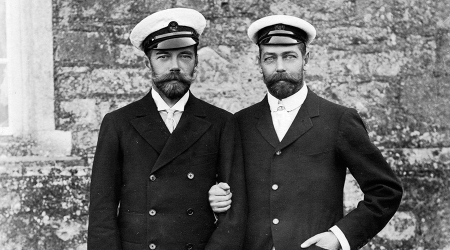 Tsar Nicholas II of Russia and King George V of Britain Details about   New Photo 6 Sizes! 