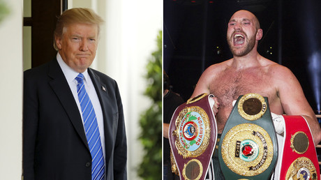 Tyson Fury asks Donald Trump to accompany him on comeback fight ring walk