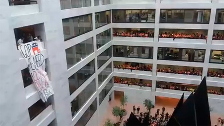 ‘Here to Stay’: DREAMers take over Senate building, demand immigration reform