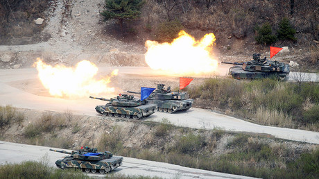 US holds massive military drills aimed at North Korea despite warnings from Moscow