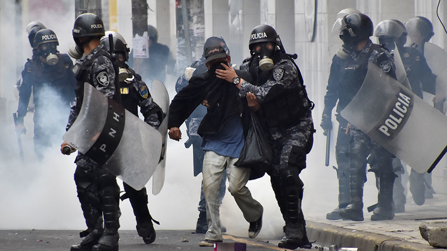 Honduras sends in troops to quell violent protests over disputed election (PHOTOS, VIDEO)