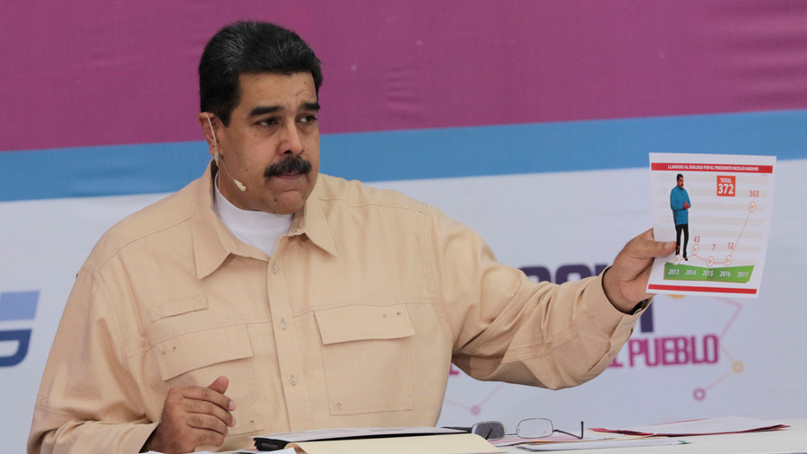 Venezuela to launch ‘Petro’ cryptocurrency to fight Trump’s ‘financial blockade’ 