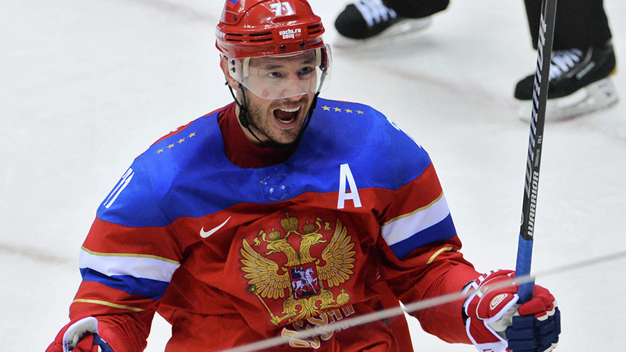 ‘They took our flag & anthem, but not our honor & convictions!’ - Ilya Kovalchuk