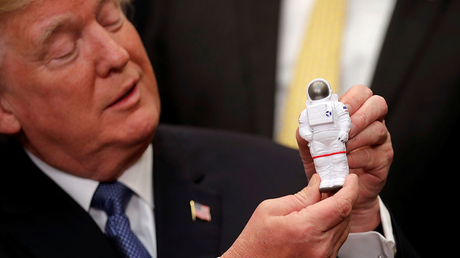 ‘Dream big’: Trump wants to ‘make America great again’ in space