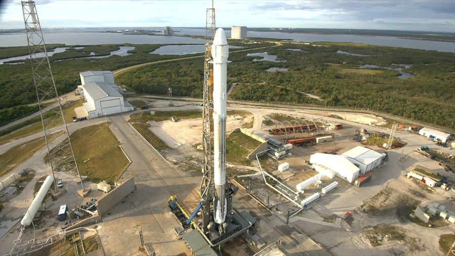 Trailblazer: SpaceX sends recycled rocket to dock with ISS in world first