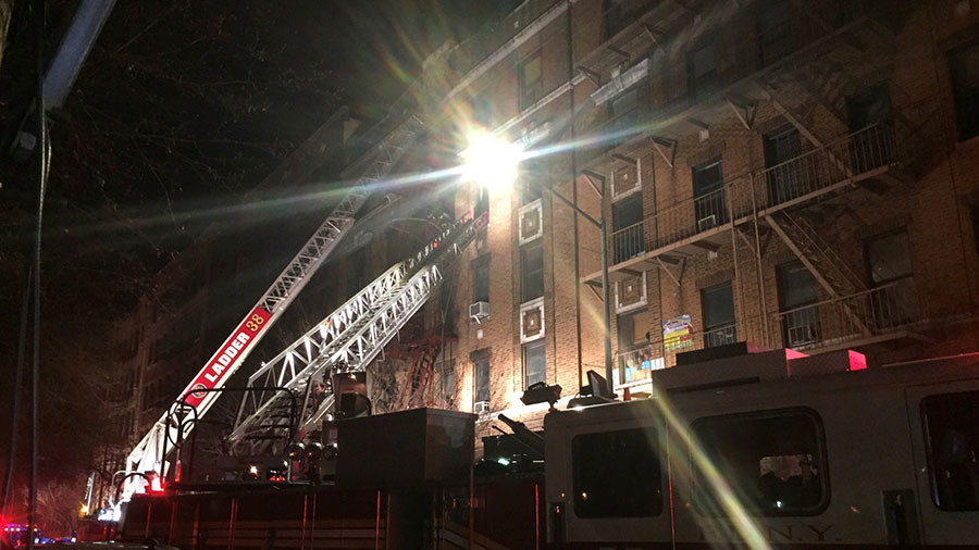 At least 12 killed in Bronx apartment fire
