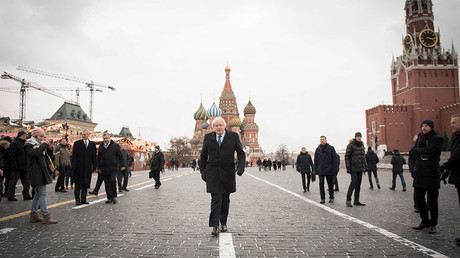 ‘Neocon emissary Boris Johnson embarrassed Britain on Moscow visit’