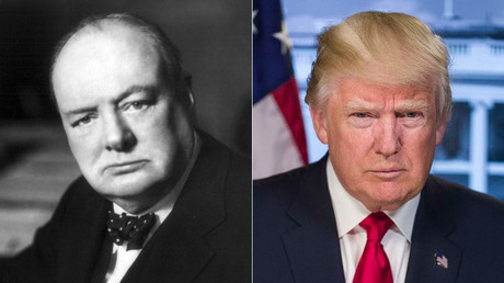 Donald Trump was just likened to Winston Churchill… and Brits aren’t impressed 