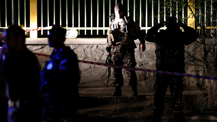 13 policemen killed in suicide bombing in Afghan capital Kabul
