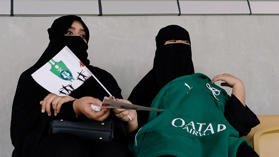 Saudi Arabia allows women to enter football stadiums for 1st time in history