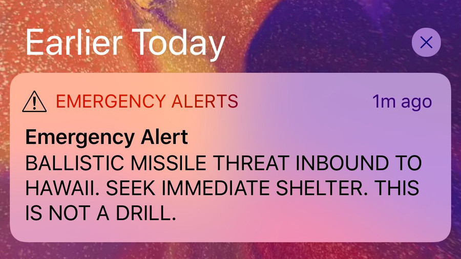 ‘Whole state was terrified’: Hawaii urges ‘tough & quick’ reprisal for bogus missile alert