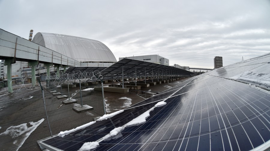 Chernobyl disaster site repurposed for solar energy (PHOTOS)