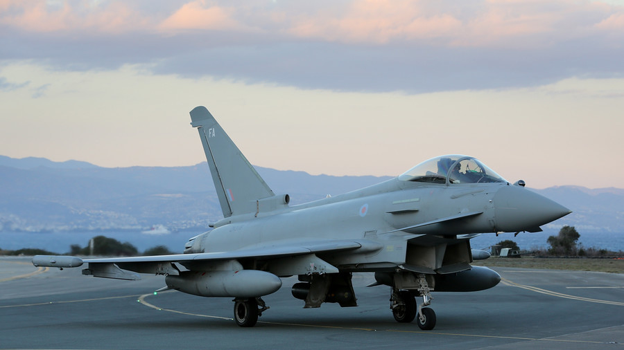 UK scrambles 2 RAF Typhoon fighter jets to intercept Russian planes