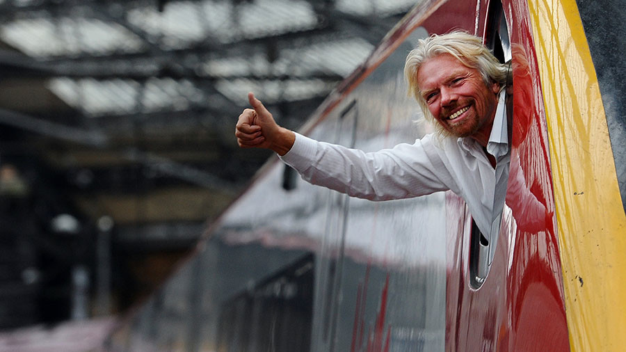 ‘Branson bailout’ protests erupt as anger grows with East Coast rail (VIDEO)