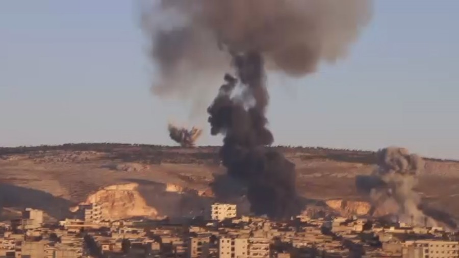 WATCH Syria’s Afrin bombed by Turkish jets (VIDEO)