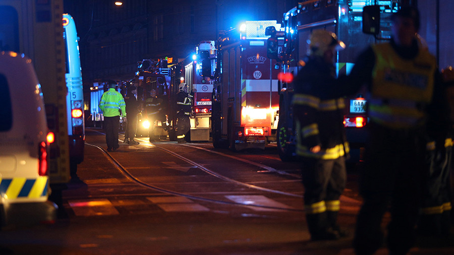 At least 2 dead, 9 injured in Prague hotel fire