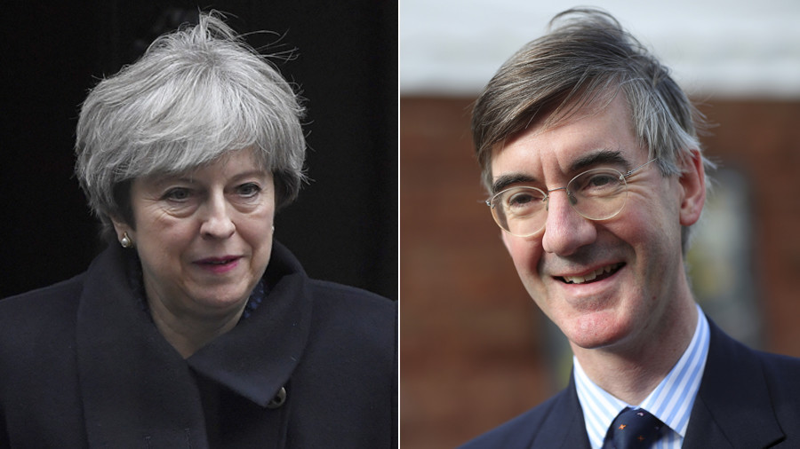 New Tory civil war? Govt risks ripping apart as rumors swirl of a Theresa May ‘no confidence’ vote