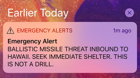 Oops… Hawaii governor was late in retracting false missile alert because he ‘forgot’ Twitter login