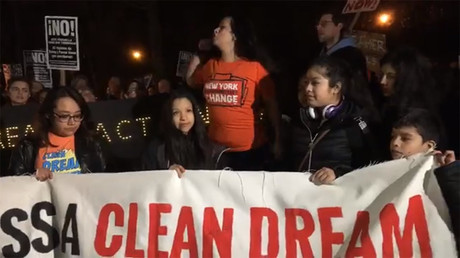 ‘Dreamers’ protest outside Schumer’s home & office over DACA