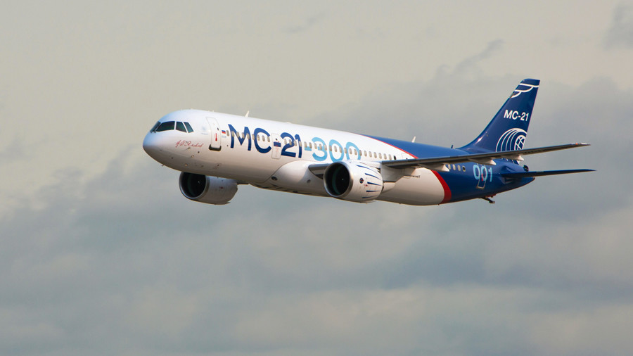 Aeroflot Secures 5bn Deal For 50 Russian Built Mc 21 Passenger Jets Rt Business News