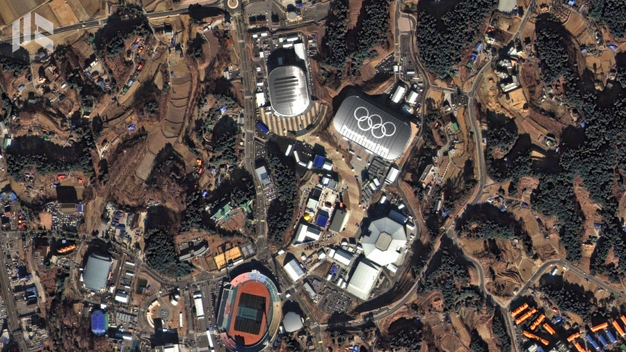 Olympics from orbit: PyeongChang stadia look primed for action in satellite images (PHOTOS)