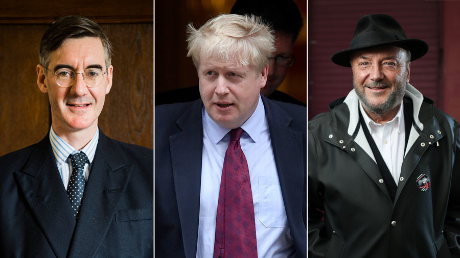 Boris Johnson & Jacob Rees-Mogg? They’re madmen, says George Galloway