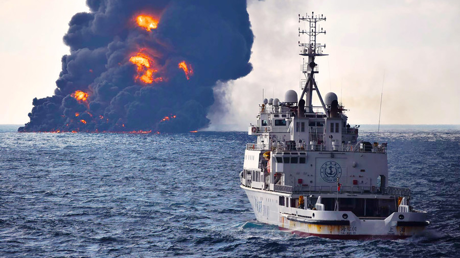 ‘Oil-like’ substance pollutes Japanese beaches following tanker explosion