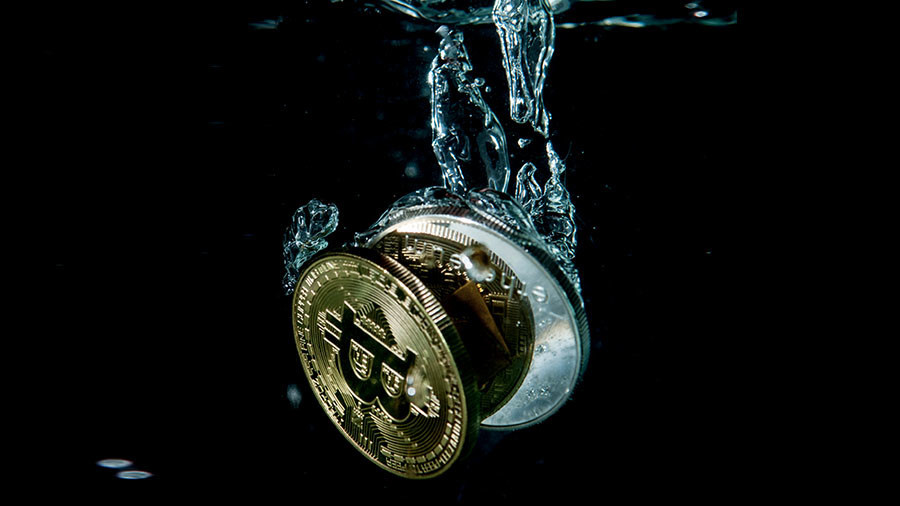 Bitcoin sinking like a stone with cryptocurrency market in freefall