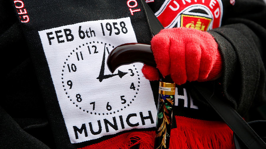 Tributes paid in Manchester & Munich for 60th anniversary of Man United disaster