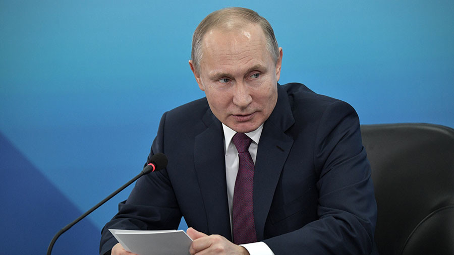 Putin: Russia still a world leader in sport despite Olympics situation