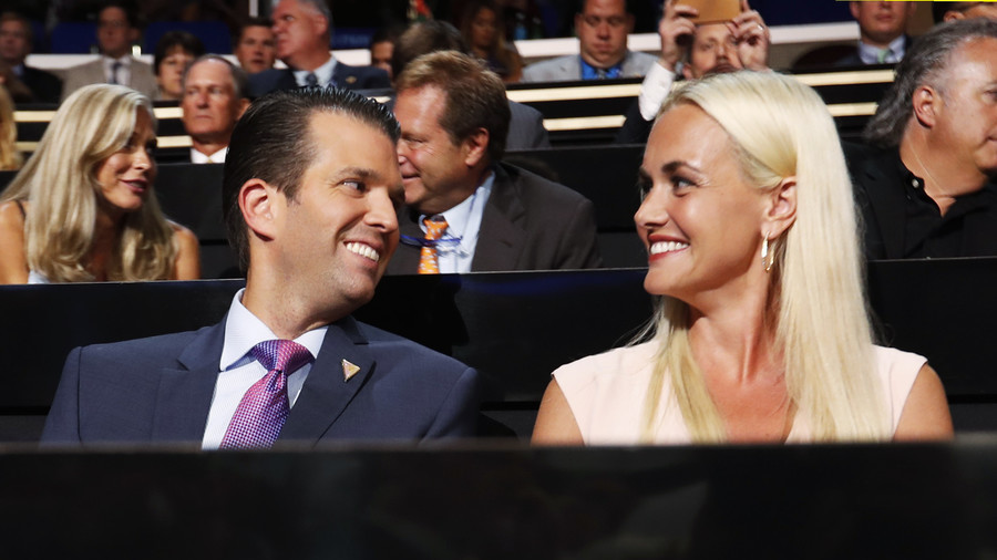 Envelope with 'white powder' sent to Trump Jr's residence, wife in hospital