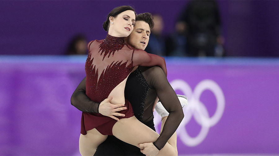 Sexual chemistry & passion: Canadian ice dancing duo capture 3rd Olympic gold (PHOTOS)