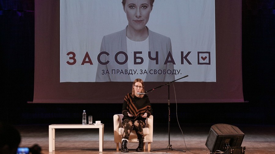Crimean lawmakers seek to remove ‘none of the above’ candidate Sobchak from presidential race