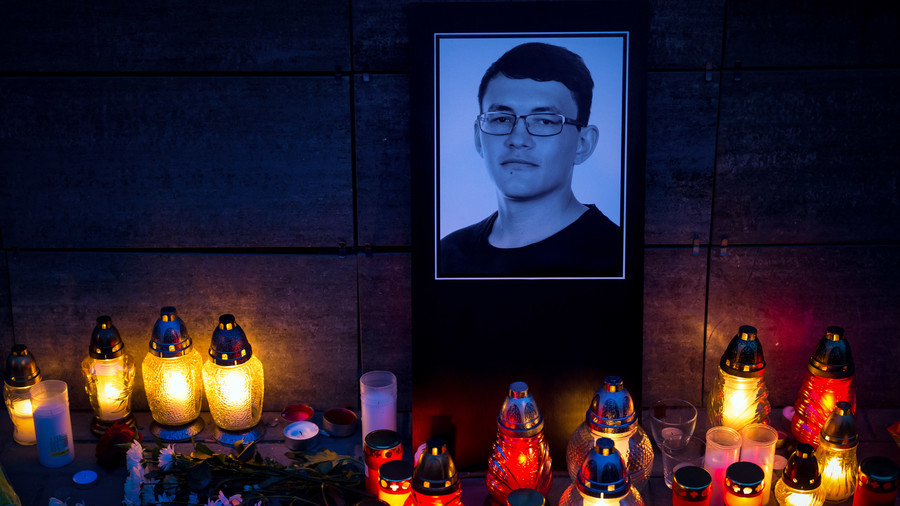 Killing of Slovak investigative journalist raises concerns over press freedom in EU