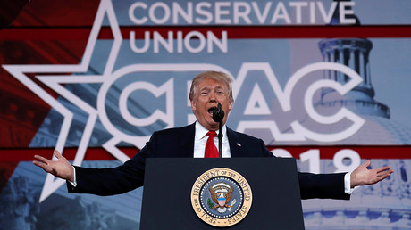 Time to make schools harder target for attackers -Trump at CPAC