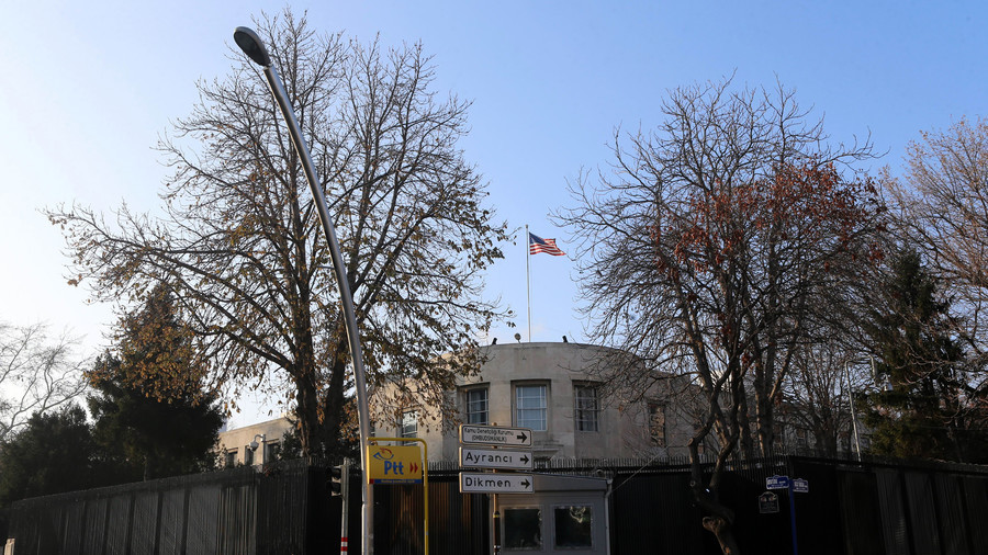 US embassy in Turkey closed over security threat, 4 ISIS suspects detained over attack plot