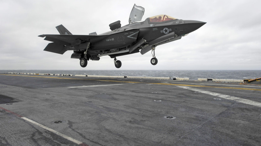 US Navy boasts ‘historic first’ shipboard deployment of F-35B to Pacific (PHOTOS, VIDEO)