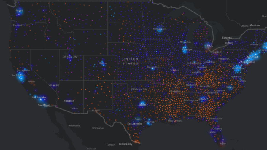 From New York to Los Angeles: Interactive map breaks down US wealth gap (IMAGES)
