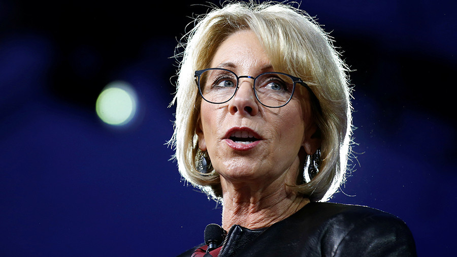 ‘I can’t say’: Education Sec. DeVos scores an ‘F’ when asked about her state’s schools